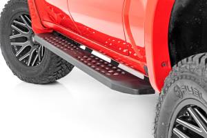 Rough Country - Rough Country RPT2 Running Boards Crew Cab Black Silverado/Sierra 1500/2500HD/3500HD (19-26) - 44002 - Image 1