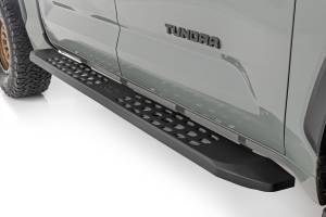 Rough Country - Rough Country RPT2 Running Board Crew Cab Black Toyota Tundra 2WD/4WD (2022-2026) - 44007 - Image 1