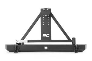 Rough Country - Rough Country Rear Bumper Tire Carrier Jeep Wrangler TJ (97-06)/Wrangler Unlimited (04-06) - 10592A - Image 1
