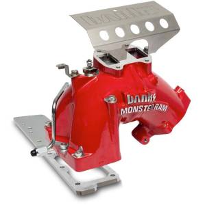 Banks Power 2007.5-2012 Ram 6.7L Monster-Ram Intake System Gen-2 w/Fuel Line - Red w/Heater System - 42797-PC