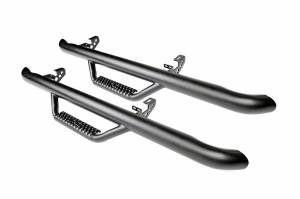 Rough Country - Rough Country Jeep Wheel to Wheel Nerf Steps 12-18 Wrangler JK 2 Door - RCJ1246 - Image 1
