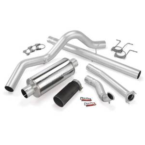 Banks Power - Banks Power 94-97 Ford 7.3L ECSB Monster Exhaust System - SS Single Exhaust w/ Black Tip - 46296-B - Image 3