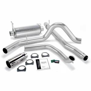 Banks Power - Banks Power 99 Ford 7.3L Truck w/Cat Conv Git-Kit - SS Single Exhaust w/ Chrome Tip - 47511 - Image 2