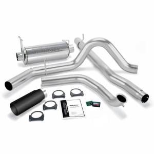 Banks Power - Banks Power 99 Ford 7.3L Truck w/Cat Conv Git-Kit - SS Single Exhaust w/ Black Tip - 47511-B - Image 2