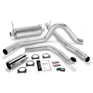 Banks Power - Banks Power 01-03 Ford 7.3L w/Cat Conv Git-Kit - SS Single Exhaust w/ Chrome Tip - 47513 - Image 2