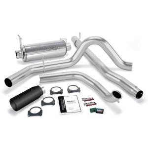 Banks Power - Banks Power 01-03 Ford 7.3L w/Cat Conv Git-Kit - SS Single Exhaust w/ Black Tip - 47513-B - Image 2