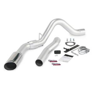 Banks Power 15 Chevy 6.6L LML ECLB/CCSB/CCLB Monster Exhaust Sys - SS Single Exhaust w/ Chrome Tip - 47787
