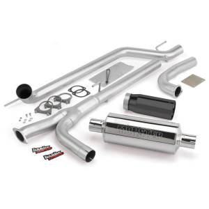 Banks Power - Banks Power 04-14 Nissan 5.6L Titan (All) Monster Exhaust System - SS Single Exhaust w/ Black Tip - 48123-B - Image 2