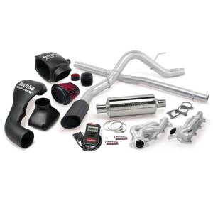 Banks Power - Banks Power 04-08 Ford 5.4L F-150 CCSB PowerPack System - SS Single Exhaust w/ Black Tip - 48535-B - Image 1