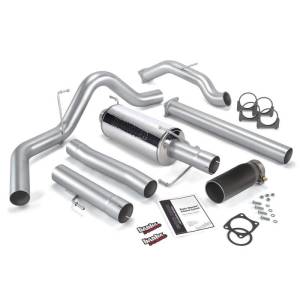 Banks Power - Banks Power 03-04 Dodge 5.9 SCLB/CCSB Cat Monster Exhaust System - SS Single Exhaust w/ Black Tip - 48640-B - Image 2