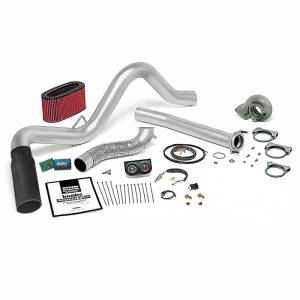 Banks Power - Banks Power 01-03 Ford 7.3L 275HP w/Cat (MT) Monster Exh w/ Power Elbow - SS Single Exh w/ Blk Tip - 48660-B - Image 3