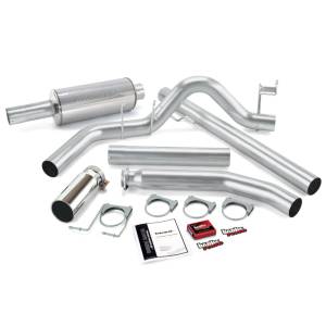 Banks Power 98-00 Dodge 5.9L Std Cab Git-Kit - SS Single Exhaust w/ Chrome Tip - 49357