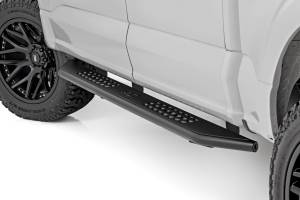 Rough Country - Rough Country OV2 Running Boards Side Step Bars Crew Cab Ford F-150/Lightning/F-250/F-350 (15-26) - 14011 - Image 1