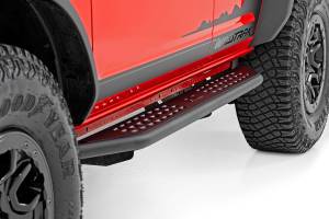Rough Country - Rough Country OV2 Running Boards Side Step Bars 4-Door Ford Bronco 4WD (2021-2025) - 14007 - Image 4