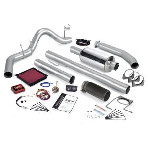 Banks Power 01 Dodge 5.9L 245Hp Ext Cab Stinger System - SS Single Exhaust w/ Black Tip - 49367-B