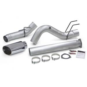 Banks Power - Banks Power 2017 Ford 6.7L 5in Monster Exhaust System - Single Exhaust w/ Chrome Tip - 49795 - Image 1