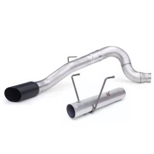Banks Power - Banks Power 13-18 Dodge RAM Monster Exhaust 5.0in. Single 6.7L CCLB w/ SideKick S/S Black Tip - 49797-B - Image 1
