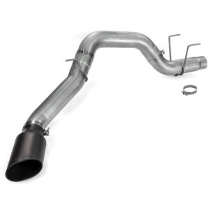 Banks Power 19-23 Dodge Ram Crew Cab 6.7L Cummins Monster Exhaust - SS Single Exhaust w/ Black Tip - 49798-B