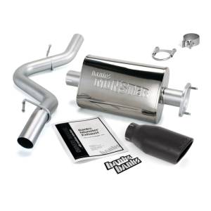 Banks Power - Banks Power 04-06 Jeep 4.0L Wrangler Monster Exhaust System - SS Single Exhaust w/ Black Tip - 51314-B - Image 3