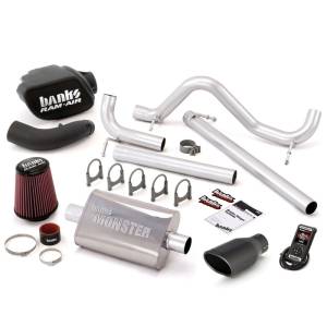 Banks Power - Banks Power 07-11 Jeep 3.8L Wrangler - 4dr Stinger Sys w/ AutoMind - SS Single Exhaust w/ Black Tip - 51341-B - Image 2
