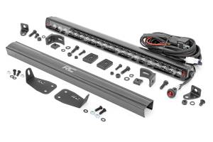 Rough Country - Rough Country LED Light Kit Bumper Mount 20 Inch Spectrum Single Row Ford Bronco Sport (21-26) - 82036 - Image 1