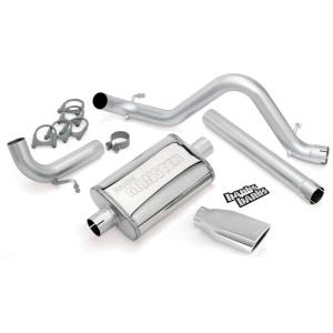 Banks Power - Banks Power 12-15 Jeep 3.6L Wrangler (All) - 4dr Monster Exh Sys - SS Single Exh w/ Chrome Tip - 51343 - Image 2