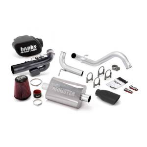Banks Power - Banks Power 12-15 Jeep 3.6L Wrangler (All) 2dr Stinger Sys (no AutoMind) - SS Single Exh w/ Blk Tip - 51344-B - Image 2