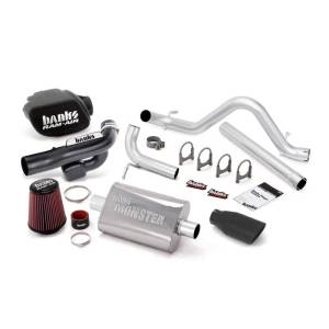 Banks Power - Banks Power 12-15 Jeep 3.6L Wrangler (All) 4dr Stinger Sys (no AutoMind) - SS Single Exh w/ Blk Tip - 51345-B - Image 2
