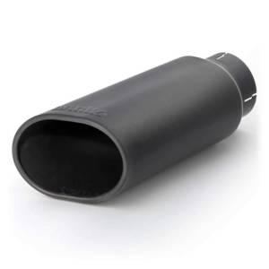 Banks Power - Banks Power Tailpipe Tip Kit - SS Obround Slash Cut - Black - 3.5in Tube - 4.38in X 5.25in X 13.38in - 52919 - Image 3