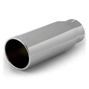 Banks Power - Banks Power Tailpipe Tip Kit - SS Round Straight Cut - Chrome - 3.5in Tube - 4.38in X 12in - 52922 - Image 3
