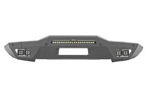 Rough Country - Rough Country Front Bumper Modular Full Wings DRL Ford Bronco 4WD (2021-2025) - 51074 - Image 1