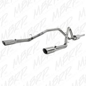 MBRP Exhaust 2 1/2" Cat Back, Dual Split Rear, T409 S5058409