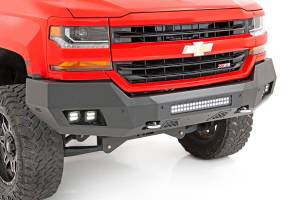 Rough Country - Rough Country Chevy Heavy-Duty Front LED Bumper 16-18 Silverado 1500 - 10772 - Image 1