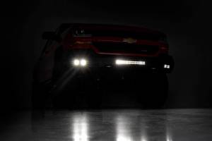 Rough Country - Rough Country Chevy Heavy-Duty Front LED Bumper 16-18 Silverado 1500 - 10772 - Image 4