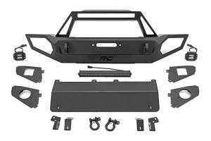 Rough Country - Rough Country Front Winch Bumper Jeep Gladiator JT/Wrangler JK & JL/Wrangler Unlimited - 10585 - Image 1