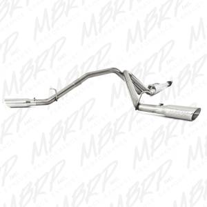 MBRP Exhaust 2 1/2" Cat Back, Dual Split Side, T409 S5066409