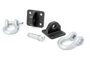 Rough Country - Rough Country D Ring Shackles and Mounts TJ Stubby XJ Winch Jeep Cherokee XJ (84-01)/Wrangler TJ (97-06) - 1058 - Image 1
