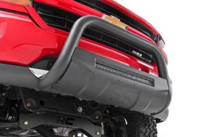 Rough Country - Rough Country Toyota 05-15 Tacoma Bull Bar w/LED Light Bar Black - B-T4051 - Image 2