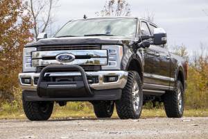 Rough Country - Rough Country Ford 17-20 F-250 Bull Bar w/LED Light Bar Black - B-F2017 - Image 3