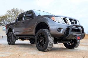 Rough Country - Rough Country Nissan 05-19 Frontier Bull Bar w/LED Light Bar Black - B-N4150 - Image 4