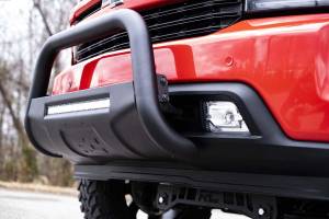 Rough Country - Rough Country 19-20 Silverado/Sierra 1500 Bull Bar w/LED Light Bar Black - B-C4072 - Image 3