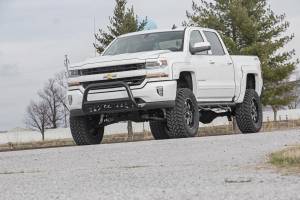Rough Country - Rough Country 07-18 Silverado/Sierra 1500/SUV Bull Bar Black - B-C2071 - Image 4