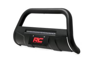 Rough Country - Rough Country 07-18 Silverado/Sierra 1500/ 07-19 SUV Bull Bar w/LED Light Bar Black - B-C4071 - Image 2