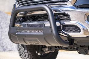 Rough Country - Rough Country Dodge 09-18 RAM 1500 Bull Bar w/LED Light Bar Black - B-D4091 - Image 2