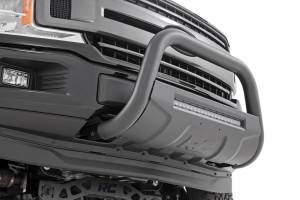 Rough Country - Rough Country Ford 04-23 F-150 Bull Bar w/LED Light Bar Black - B-F4041 - Image 3