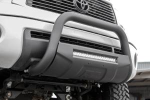 Rough Country - Rough Country Toyota 07-20 Tundra Bull Bar w/LED Light Bar Black - B-T4071 - Image 3