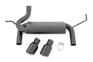 Rough Country - Rough Country Performance Exhaust Dual Outlet Jeep Wrangler JK/Wrangler Unlimited (07-18) - 96002A - Image 2