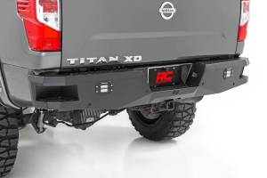 Rough Country - Rough Country Nissan Heavy-Duty Rear LED Bumper 16-20 Titan XD - 10781 - Image 1