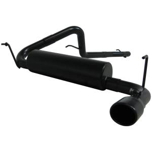 MBRP Exhaust 2 1/2" Cat Back, Single, Black Coated S5516BLK