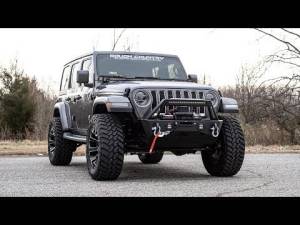 Rough Country - Rough Country Jeep Stubby Front Trail Bumper 18-20 Wrangler JL and 20-Present Gladiator JT - 10597A - Image 3